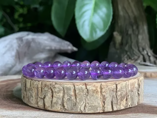 Bracelet Amethyste AAA