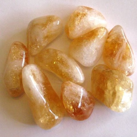 Citrine chauffée