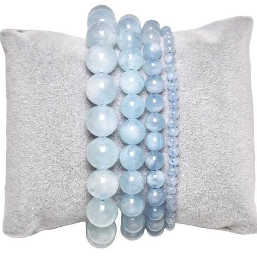 Bracelet Aigue-marine AA+